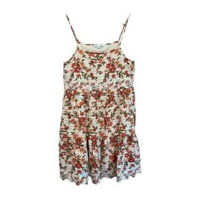 American Eagle | Floral Embroidered Sundress | Lace Trim | Size S